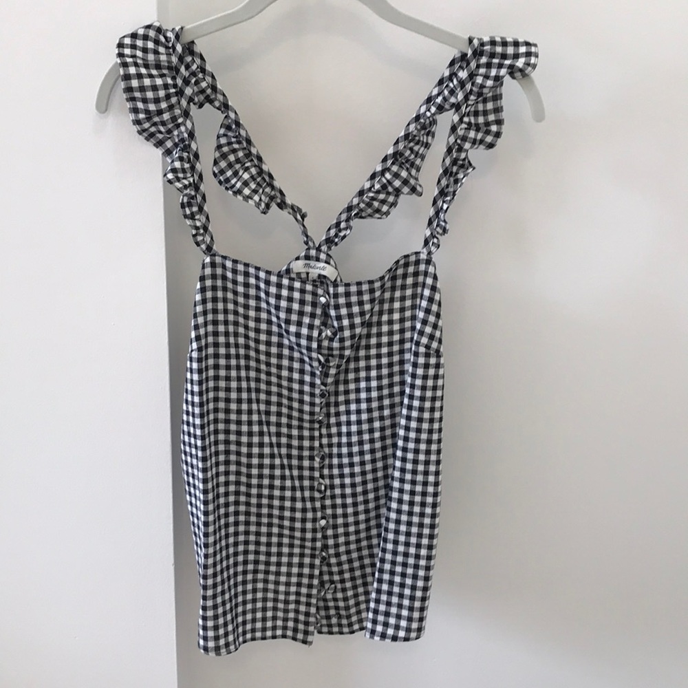 Madewell Gingham Top